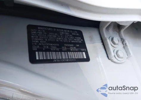 2019 Nissan Rogue Sport Sl from USA, damaged, VIN JN1BJ1CR7KW340433
